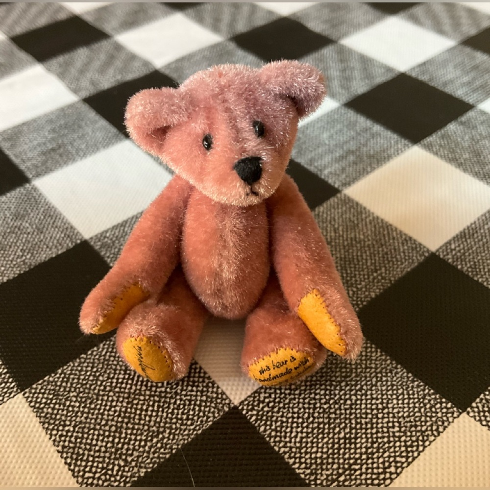 Handmade Mini Jointed Bear, 1995 USA